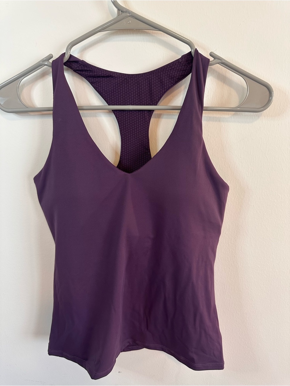 Joyspels women’s purple workout/ yoga athletic sports bra XS